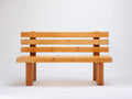 Panche da giardino - Legno - 150 x 65 x 90 cm - Marrone - Stile moderno minimalista
