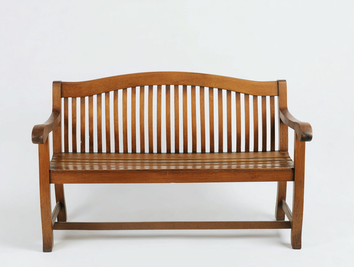 Panche da giardino - Legno - 150 x 65 x 90 cm - Marrone - Stile classico naturale