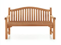 Panche da giardino - Legno - 150 x 65 x 90 cm - Marrone chiaro - Stile classico naturale