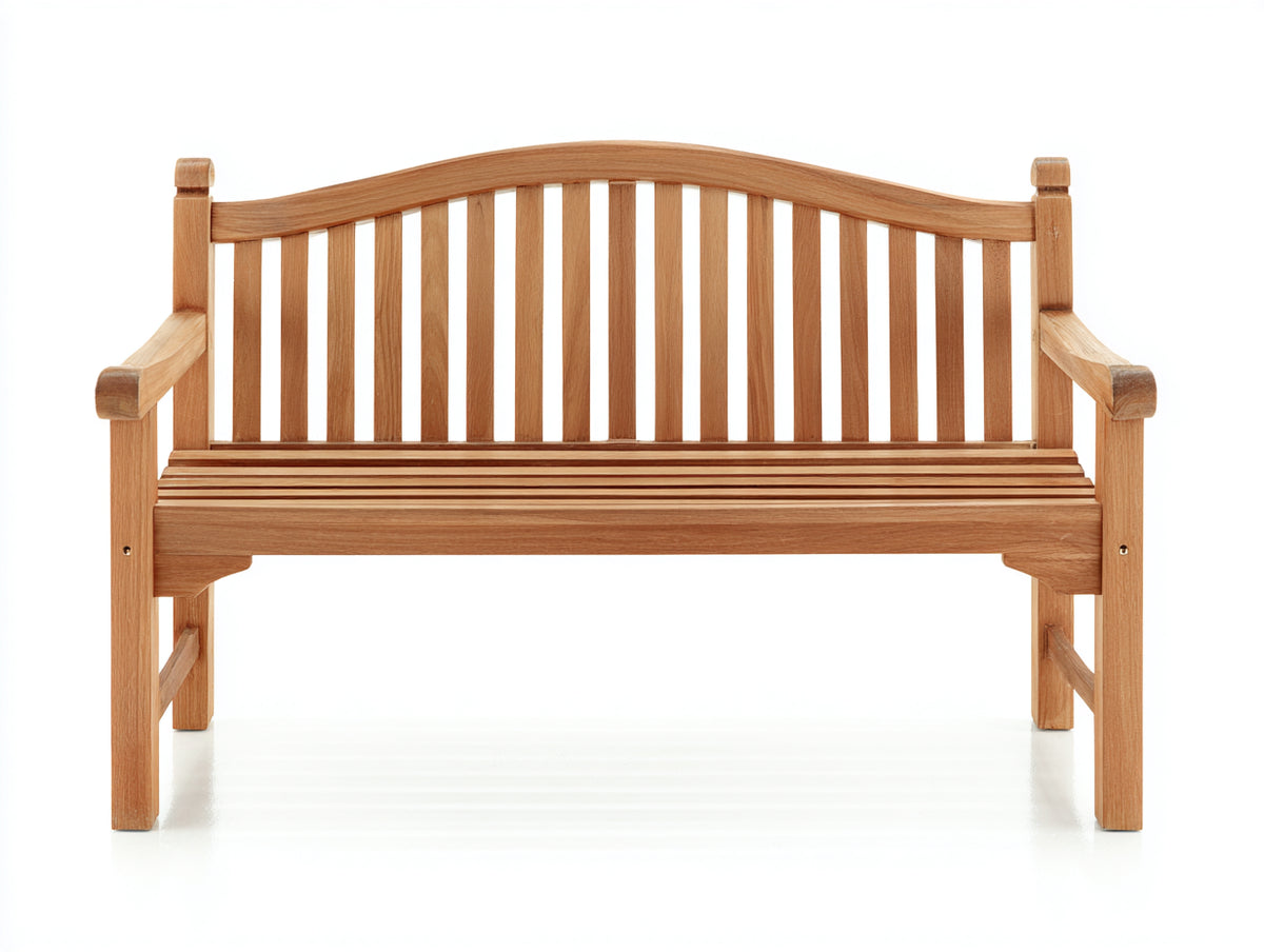 Panche da giardino - Legno - 150 x 65 x 90 cm - Marrone chiaro - Stile classico naturale